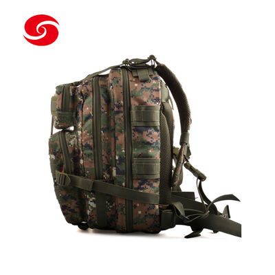 45L Military Camouflage Tactical Backpack Molle System